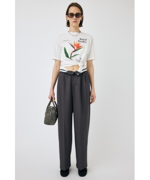 MOUSSY（マウジー）の「TUCK トラウザー（スラックス・レディース・ベージュ/ネイビー/グレー・1/2）」の20枚目の写真