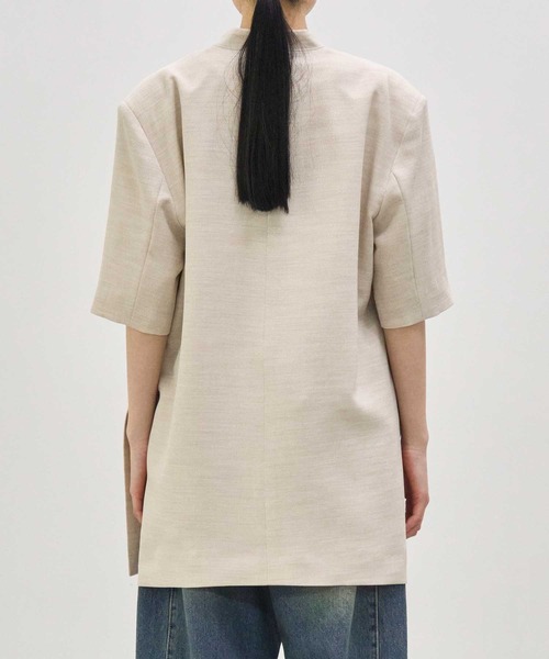 ZOZOTOWN限定》【Louren/ローレン】別注 side slit half sleeve