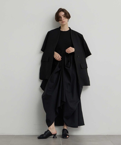 美品✨louren ローレン slit sleeve jacket ブラック slit sleeve jacket – louren store