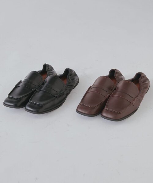 Lui's（ルイス）の「スクエアトゥローファー（ローファー・レディース・ブラック/ブラウン・23.5/24.5）」の18枚目の写真