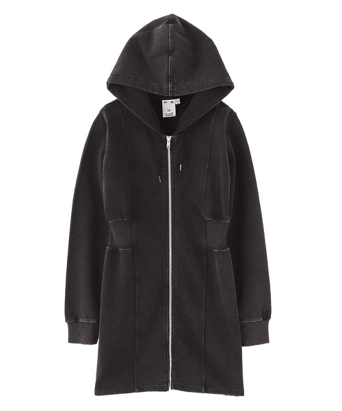 DUSTY ZIP UP SWEAT HOODIE DRESS（ワンピース）｜X-girl