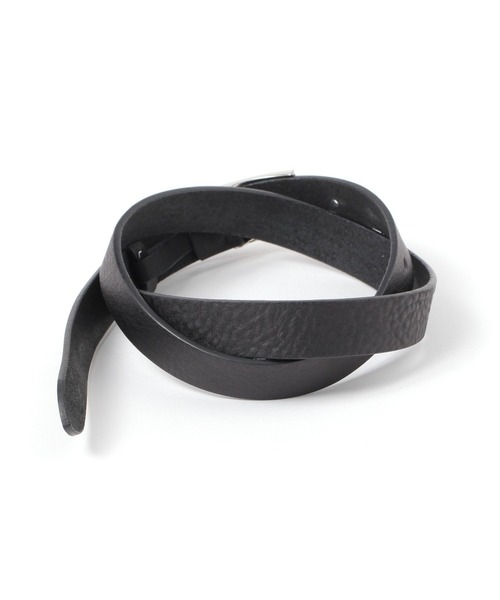 studio CLIP（スタディオクリップ）の「【daily CLIP】スクエアバックルレザーベルト（ベルト・レディース・ブラック/ブラウン・FREE）」の3枚目の写真