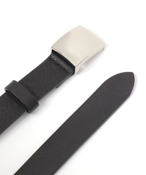 studio CLIP（スタディオクリップ）の「【daily CLIP】スクエアバックルレザーベルト（ベルト・レディース・ブラック/ブラウン・FREE）」の4枚目の写真