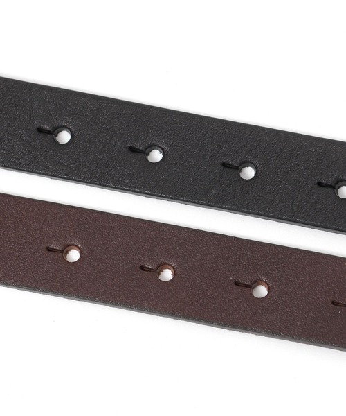 studio CLIP（スタディオクリップ）の「【daily CLIP】スクエアバックルレザーベルト（ベルト・レディース・ブラック/ブラウン・FREE）」の6枚目の写真