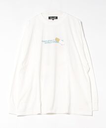 ARCHIVER（アーカイバ）の「【Bk】天竺　プリントロンT（Tシャツ/カットソー）」