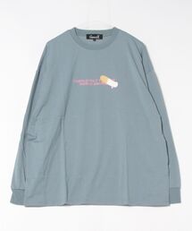 ARCHIVER（アーカイバ）の「【Bk】天竺　プリントロンT（Tシャツ/カットソー）」