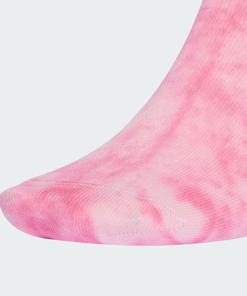 adidas(アディダス)の「タイダイ クルーソックス 3足組 / タイダイ クルーソックス / アディダスオリジナルス adidas Originals(ソックス/靴下・メンズ・ピンク・LARGE/MEDIUM/SMALL/X-LARGE)」の3枚目の写真