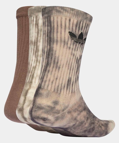 adidas(アディダス)の「タイダイ クルーソックス 3足組 / タイダイ クルーソックス / アディダスオリジナルス adidas Originals(ソックス/靴下・メンズ・ピンク・LARGE/MEDIUM/SMALL/X-LARGE)」の10枚目の写真