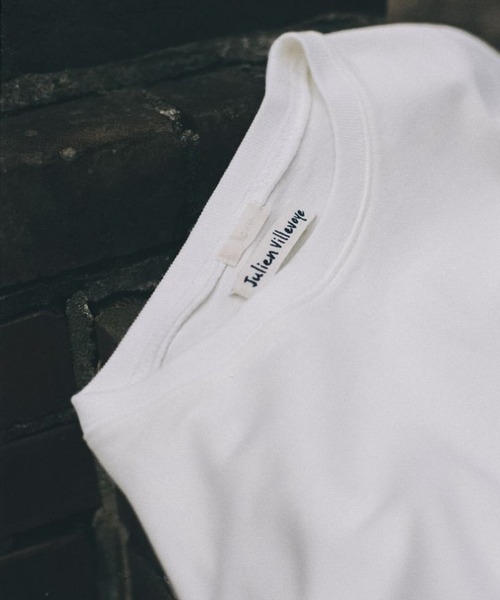 トップス Embroidery Tee by Julien Villevoye Embroidery Tee by Julien Villevoye（Tシャツ/カットソー