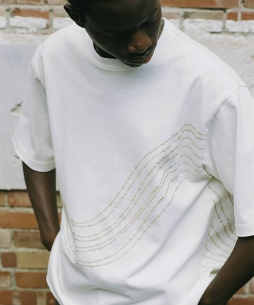 Embroidery Tee by Julien Villevoye（Tシャツ/カットソー