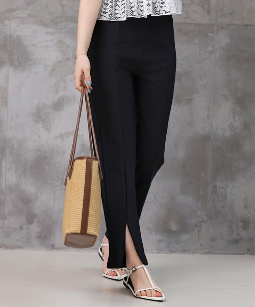 TeddyShop（テディショップ）の「レディース水着 4wayで着られる。レースビスチェ+ロングボトムス+ハイネックビキニ 4点セット [大きいサイズ有]（水着・レディース・ブラック/ホワイト・L/M/S/LL）」の20枚目の写真