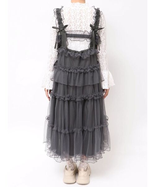 セール】チュールドロストロングワンピース（ワンピース）｜merry