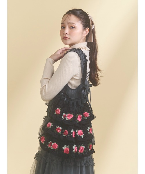 merry jenny（メリージェニー）の「チュールドロストロングワンピース