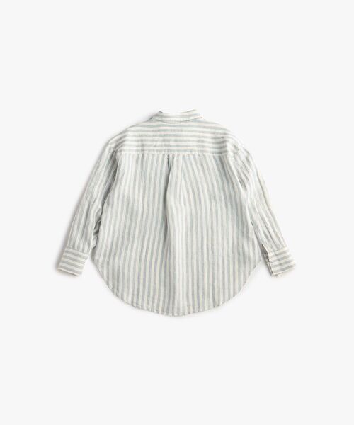 TOMMY HILFIGER（トミーヒルフィガー）の「リネンイージーシャツ（シャツ/ブラウス・レディース・ブラック/ホワイト・34inch/36inch）」の12枚目の写真