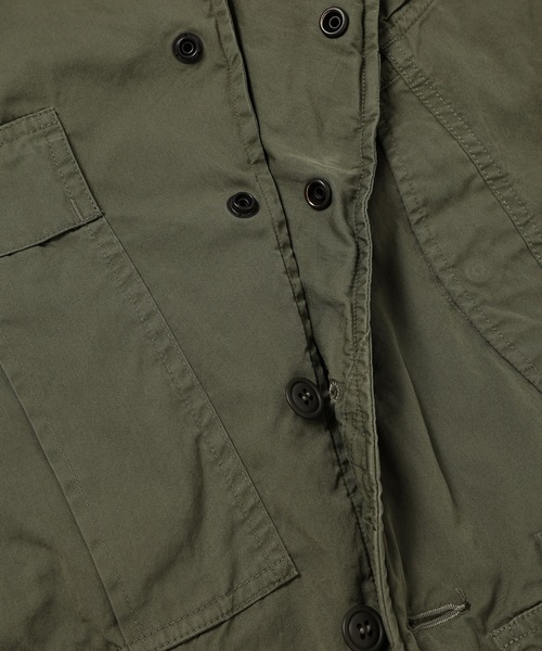 Rebuild by needles ミリタリージャケット NEEDLES」W-NAME REBUILD MILITALLY JACKET KHAKI（テーラード