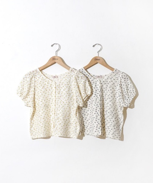 flower（フラワー）の「プチブルームカーディガン（カーディガン/ボレロ・レディース・ネイビー/イエロー・FREE）」の16枚目の写真