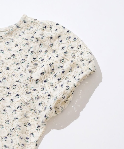 flower（フラワー）の「プチブルームカーディガン（カーディガン/ボレロ・レディース・ネイビー/イエロー・FREE）」の22枚目の写真