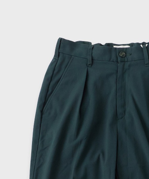 superNova.(スーパーノヴァ)の「superNova./スーパーノヴァ Utility trouser-T/R fine twill トラウザー 夏服(その他パンツ・メンズ・グリーン/パープル・S)」の7枚目の写真