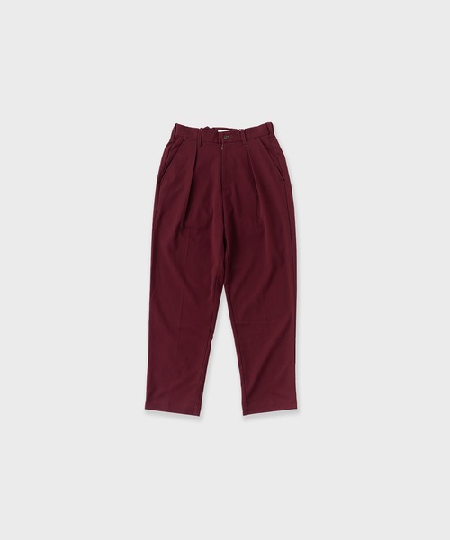 superNova.(スーパーノヴァ)の「superNova./スーパーノヴァ Utility trouser-T/R fine twill トラウザー 夏服(その他パンツ・メンズ・グリーン/パープル・S)」の4枚目の写真
