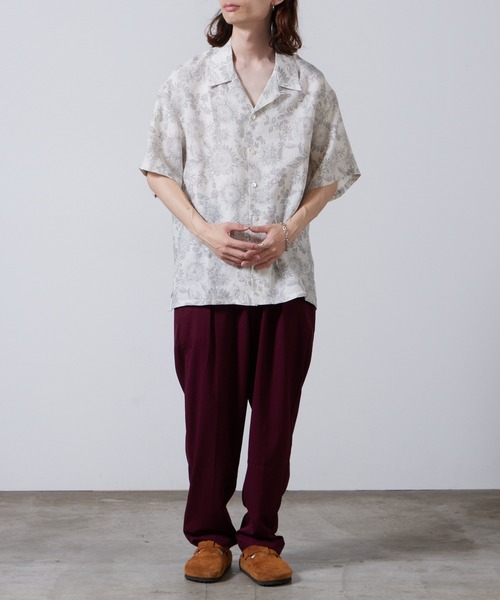superNova.(スーパーノヴァ)の「superNova./スーパーノヴァ Utility trouser-T/R fine twill トラウザー 夏服(その他パンツ・メンズ・グリーン/パープル・S)」の20枚目の写真