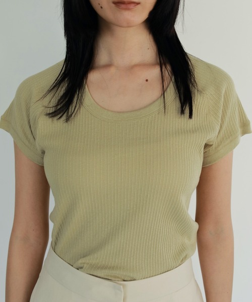 anuke アンヌーク　カットソー Vintage Rib Tops（Tシャツ/カットソー）｜anuke（アンヌーク
