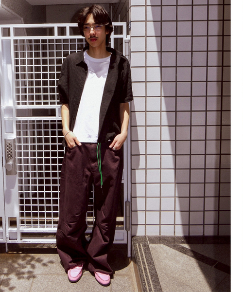 999humanity AV PLEATS DENIM PANTS 在原みゆ紀 999HUMANITY / 999ヒューマニティ AV PLEATS DENIM PANTS