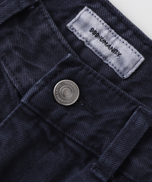 セール】999HUMANITY / 999ヒューマニティ AV PLEATS DYED DENIM