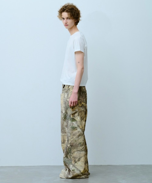 Camphor wood ワイドバギーリアルツリーペインターパンツ wide baggy real tree painter trousers – CAMPHOR WOOD