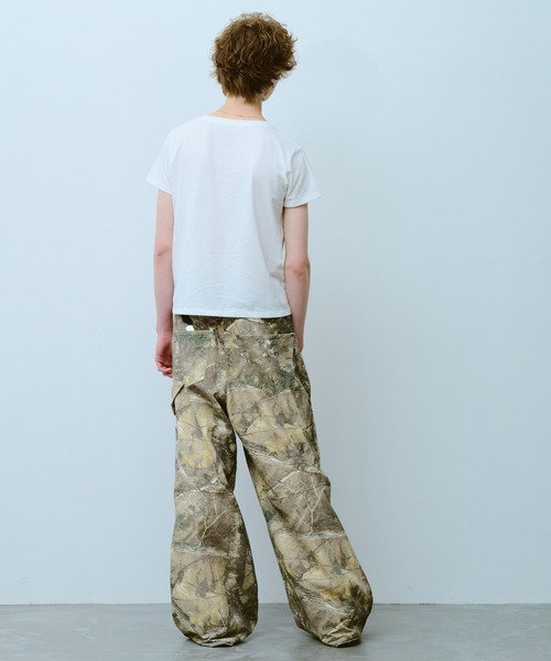 wide baggy real tree painter trousers / ワイドバギーリアル