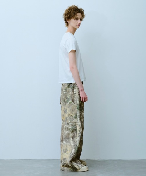 wide baggy real tree painter trousers / ワイドバギーリアル