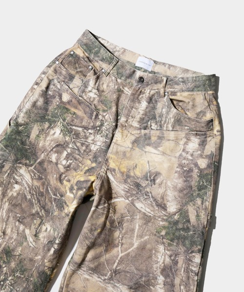 wide baggy real tree painter trousers / ワイドバギーリアル