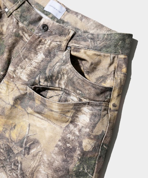 wide baggy real tree painter trousers / ワイドバギーリアル