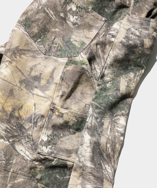 wide baggy real tree painter trousers / ワイドバギーリアルツリー