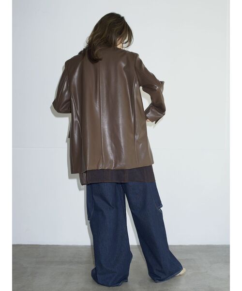 チュールジャケット フェイクファートリム fit=scale-down,w=1200