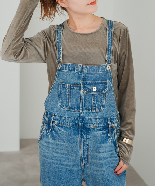 Spick & Span（スピックアンドスパン）の「シアーベロアプルオーバー（Tシャツ/カットソー・レディース・ブラック/ライトグレー/ベージュ・FREE）」の4枚目の写真