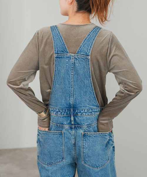 Spick & Span（スピックアンドスパン）の「シアーベロアプルオーバー（Tシャツ/カットソー・レディース・ブラック/ライトグレー/ベージュ・FREE）」の7枚目の写真