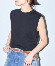 [THE MOOD] ノースリーブショートTEE