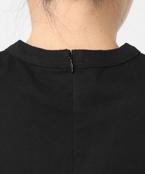 CITYSHOP（シティーショップ）の「[THE MOOD] ノースリーブショートTEE（Tシャツ/カットソー・レディース・ホワイト/ブラック・FREE）」の6枚目の写真