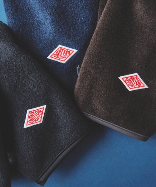 DANTON(ダントン)の「【別注】DANTON / フリース グローブ(手袋・メンズ・ブラック/ネイビー/ブラウン・ONE SIZE)」の5枚目の写真