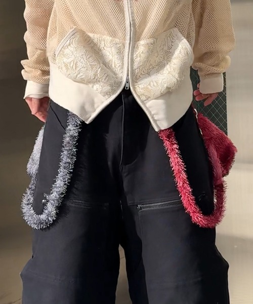 a2o】パフポーチウォレットチェーン（ウォレットチェーン）｜a2o