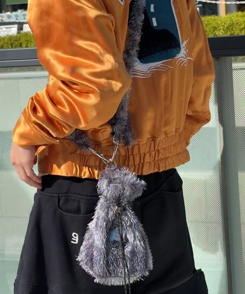 a2o】パフポーチウォレットチェーン（ウォレットチェーン）｜a2o