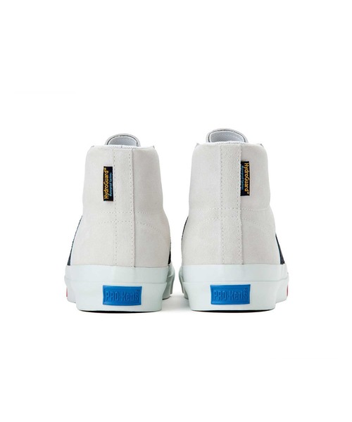 PRO-Keds（プロケッズ）の「PRO-Keds プロケッズ ロイヤルプラス スエード ハイ 〈ウォータープルーフ〉（スニーカー・メンズ・ホワイト/ブラック・23.0cm/24.0cm/25.0cm/26.0cm/27.0cm/28.0cm/29.0cm）」の4枚目の写真