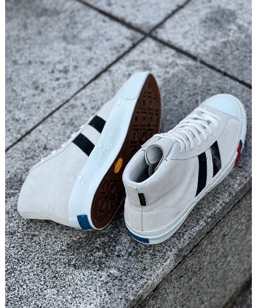 PRO-Keds（プロケッズ）の「PRO-Keds プロケッズ ロイヤルプラス スエード ハイ 〈ウォータープルーフ〉（スニーカー・メンズ・ホワイト/ブラック・23.0cm/24.0cm/25.0cm/26.0cm/27.0cm/28.0cm/29.0cm）」の18枚目の写真