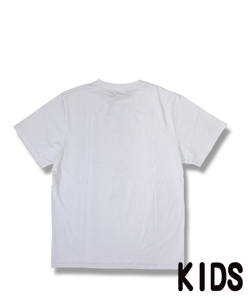 adamsJUGGLER(アダムスジャグラー)の「W/Rメニークロス&ベアーティーキッズ(Tシャツ/カットソー・キッズ・ホワイト/ブラック・110/120/130/150/100)」の4枚目の写真