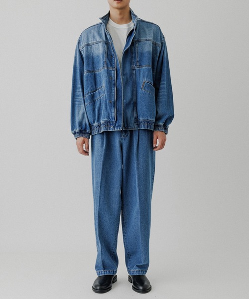 ブリーチデニム ボマージャケット / ADAM ET ROPE' JEANS -FILM