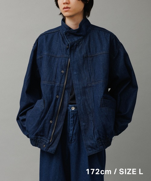 ブリーチデニム ボマージャケット / ADAM ET ROPE' JEANS -FILM