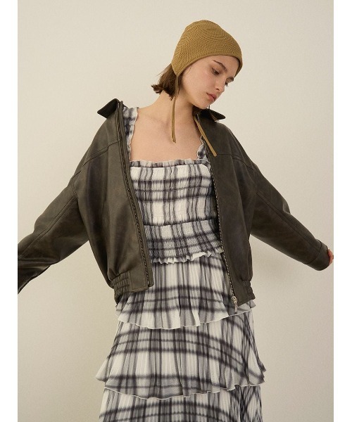 SNIDEL（スナイデル）の「ニットバラクラバ（ニットキャップ/ビーニー・レディース・オリーブ・F）」の4枚目の写真