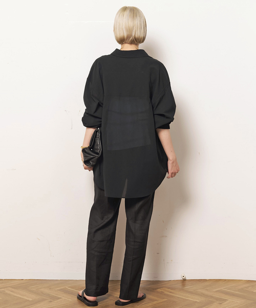 Cotton Sheer Wash シャツ