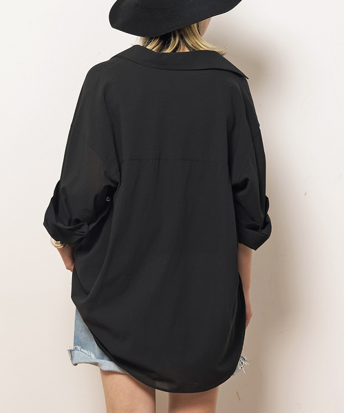 *Cotton Sheer Wash シャツ Cotton Sheer Wash Shirt（シャツ/ブラウス）｜AP STUDIO