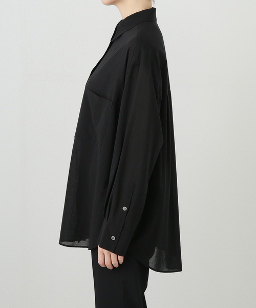 *Cotton Sheer Wash シャツ Cotton Sheer Wash Shirt（シャツ/ブラウス）｜AP STUDIO
